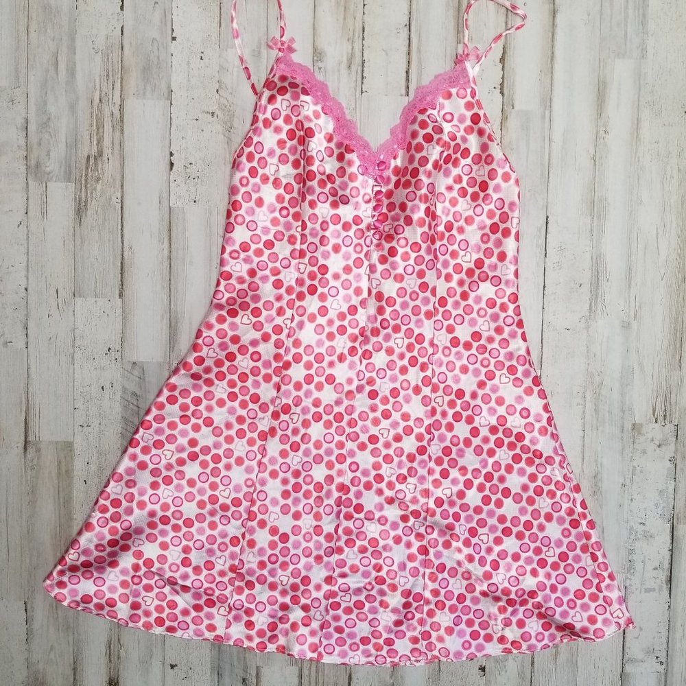 Kathryn Women Valentines Style Intimate Sleepwear Dress Size M